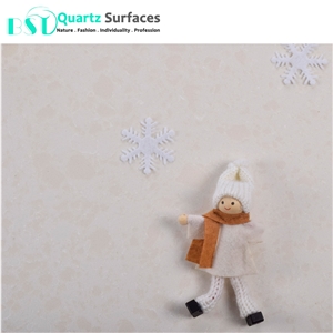 Orange Grains Artificial Quartz Countertop for Sale