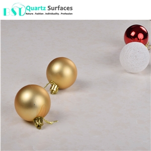 Orange Grains Artificial Quartz Countertop for Sale