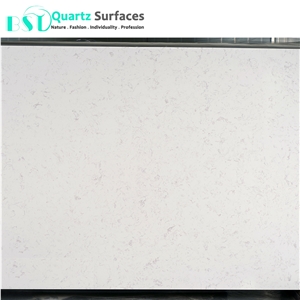 Polishing Carrara Quartz Kitchen Countertops