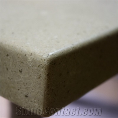 Quartz Stone Table Top Cafe Table Top