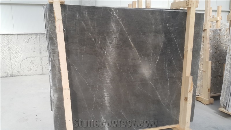 Emotion Grey Marble Slabs, Turkey Grey Marble