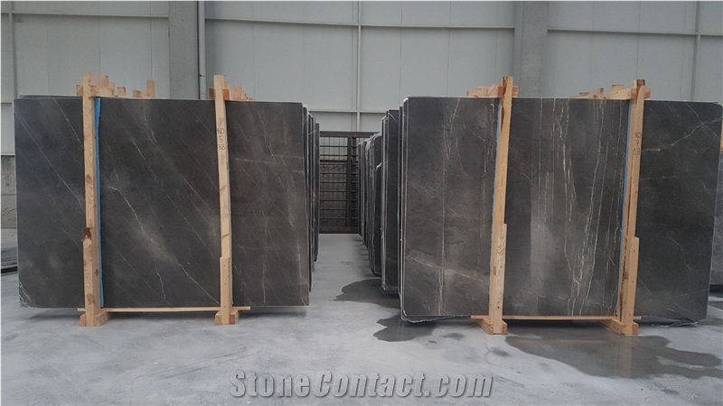 Emotion Grey Marble Slabs, Turkey Grey Marble