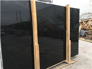 Konya Absolute Black Marble Slabs & Tiles, Turkey Black Marble
