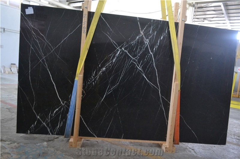 Toros Black Marble Slabs & Tiles
