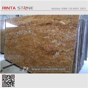 Emperor Gold Granite Golden Yellow Imperial Monarch Van Gogh Stone