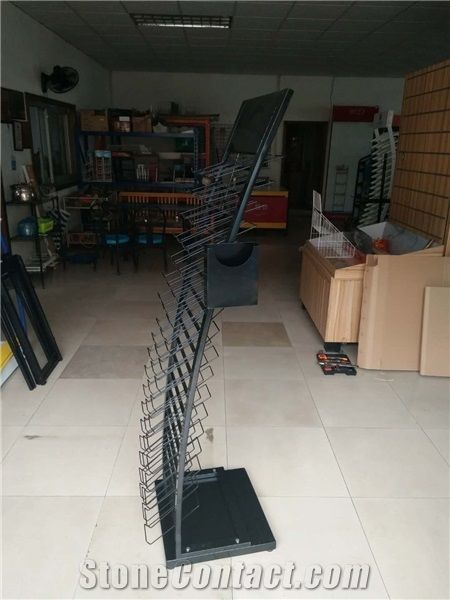 Quartz Stone Sample Collection Display