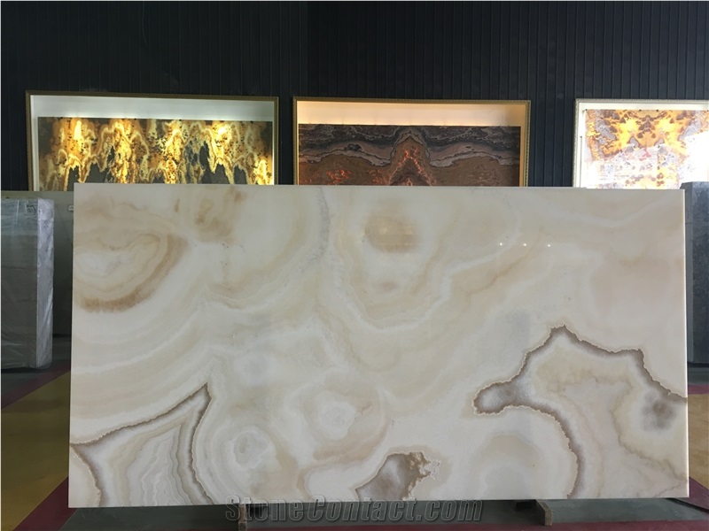 Best Classic White Onyx High Quality Wall Cladding Background