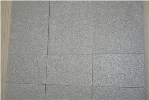 Dark Grey Granite Flamed Tiles