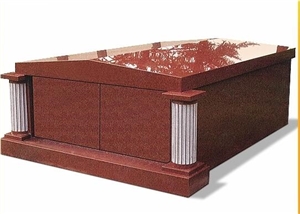 India Red Mausoleum