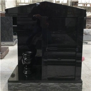 Wonderful Shanxi Black Granite Headstones