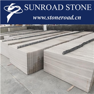 Haisa Bamboo Marble Block, Haisa Wood Grain, White Haisa Wooden Vein