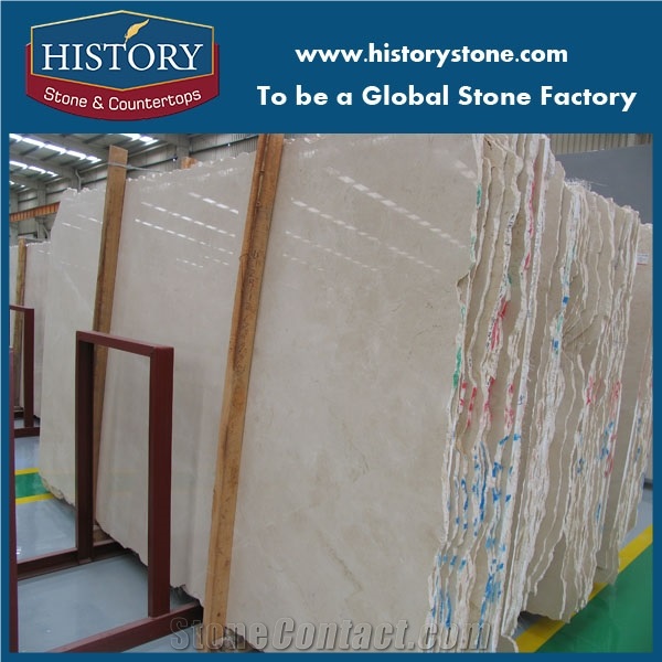 Crema Marfil Marble Slabs 3 &2cm, Beige Marble Slabs Spain