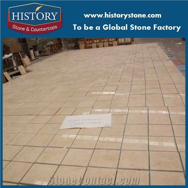 Crema Marfil Standard Slabs & Tiles,Beige Marble Tiles Cut to Size