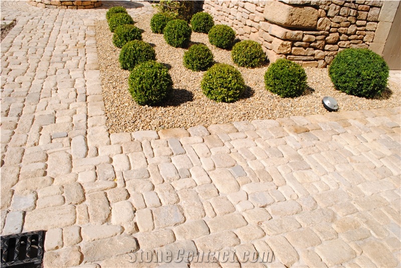 Cobble Stone, Pierre De Limeyrat Pavements, Step Stone