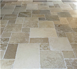 French Limestone Tiles All Shades Of Ochers - Limeyrat Gold Limestone