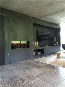 French Limestone Tiles Pierre De Limeyrat "Stormy Sky" Grey / Blue