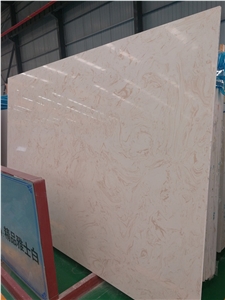 Artificial Ls-P009 Cappuccino Stone Slabs&Tiles Flooring&Walling