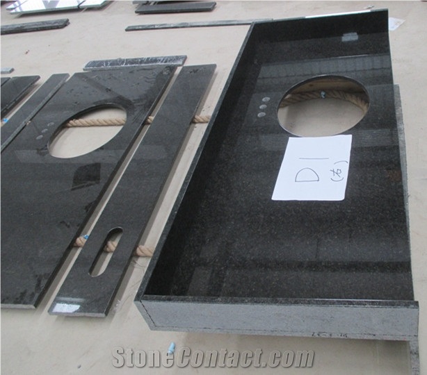 Black Pearl / High Quality Granite Vanity Top