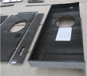 Black Pearl / High Quality Granite Vanity Top