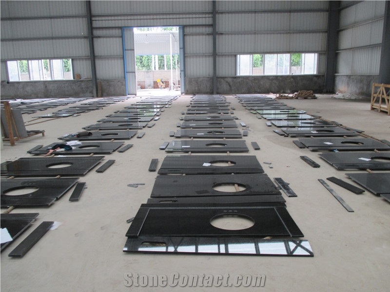 Black Pearl / High Quality Granite Vanity Top
