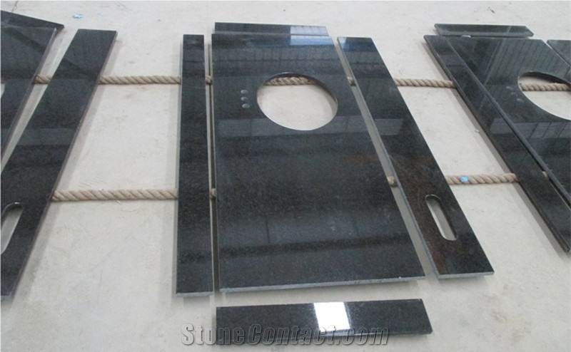 Black Pearl / High Quality Granite Vanity Top