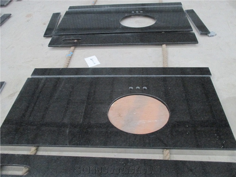 Black Pearl / High Quality Granite Vanity Top