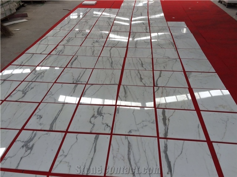 Calacatta White / Turkey High Quality Marble Tiles & Slabs