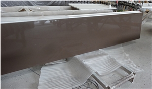 Coffee Sand Quartz-Countertop Kitchen Island Top Worktop Bench Tops