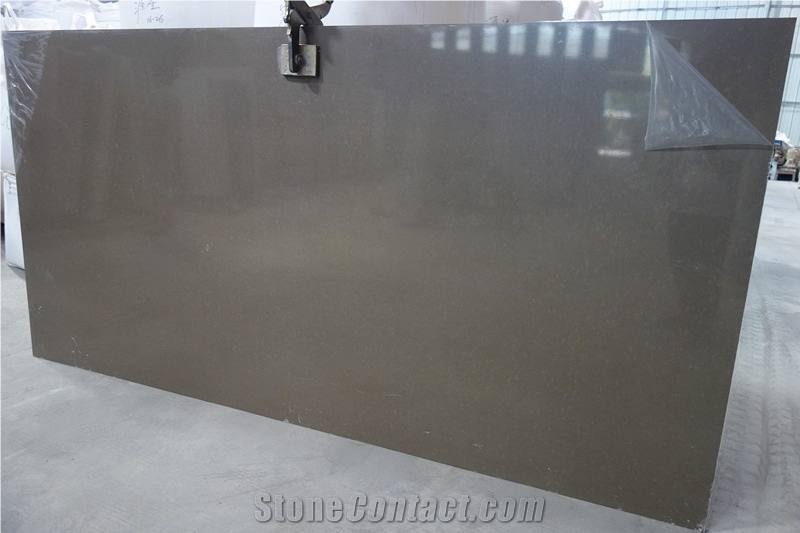 Coffee Sand Quartz Slabs