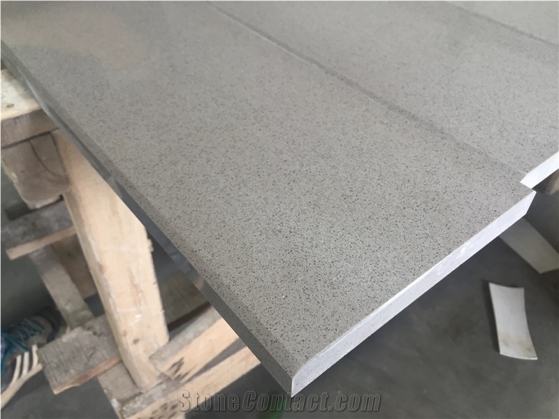 Grey Quartz Stairs Threshold & Steps