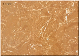 Ls-P001 Light Emperador Artificial Stone Tiles & Slabs