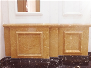 Ls-P001 Light Emperador Artificial Stone Tiles & Slabs