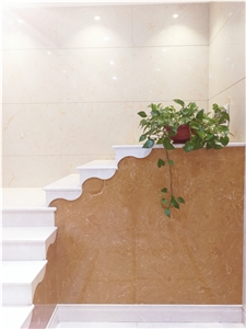 Ls-P001 Light Emperador Artificial Stone Tiles & Slabs