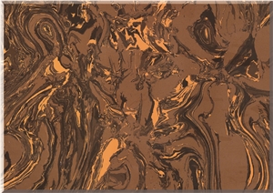 Ls-P002 Mocha / Artificial Stone Tiles & Slabs