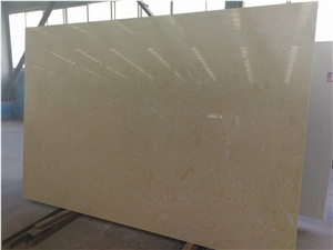 Ls-P012 White Rose Artificial Stone Slabs&Tiles Flooring&Walling