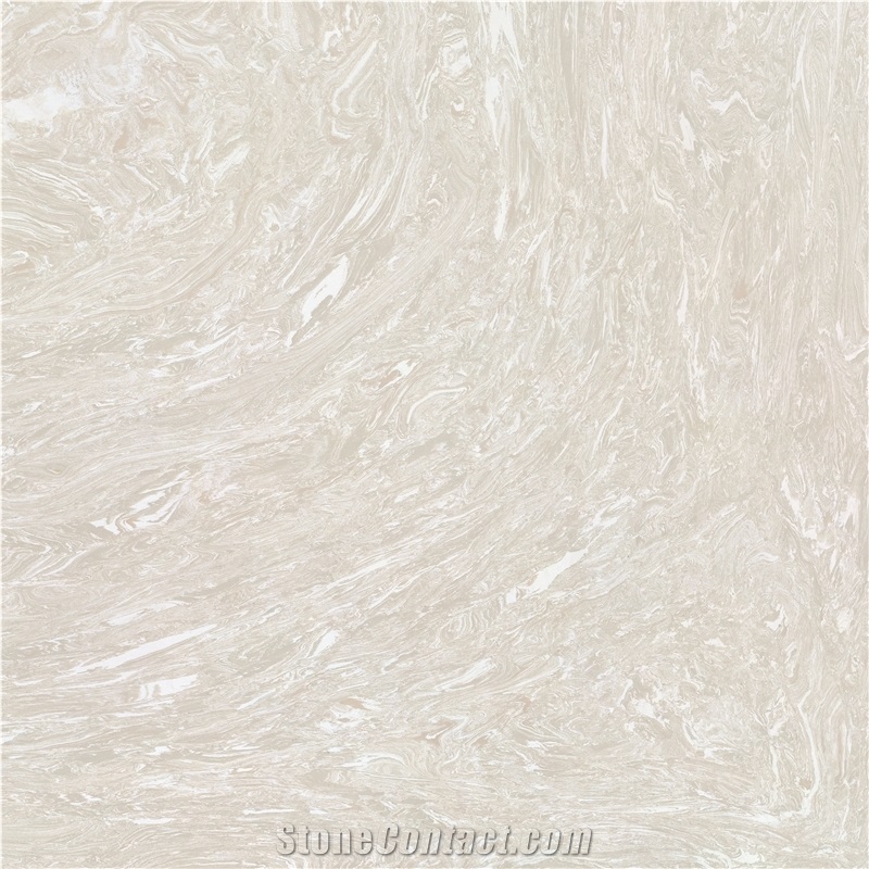Ls-P024 White Begonia Artificial Stone Slabs&Tiles Flooring&Walling