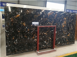 Ls-P025 Portoro Artificial Stone Slabs&Tiles Flooring&Walling