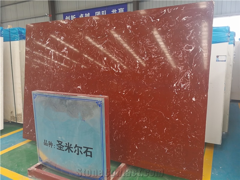 Ls-P032 Caesar Red / Artificial Stone Tiles & Slabs