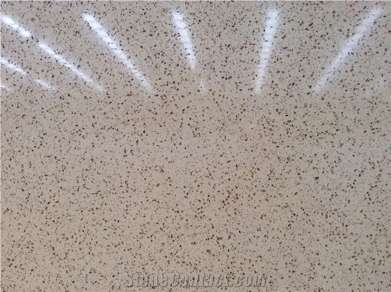 Ls-Q001 Gold Diamond / Artificial Stone Tiles & Slabs