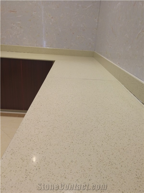 Ls-Q003 Beige Diamond / Artificial Stone Tiles & Slabs
