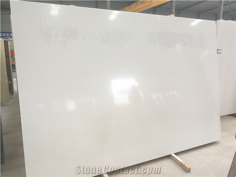 Ls-S002 Pure White / Artificial Stone Tiles & Slabs