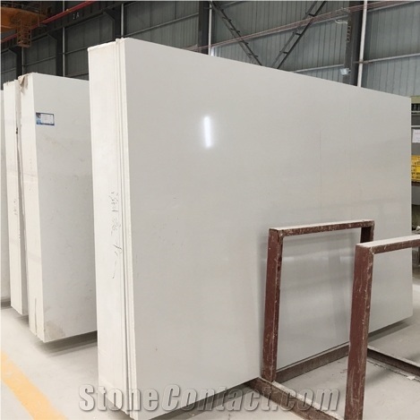 Ls-S002 Pure White / Artificial Stone Tiles & Slabs