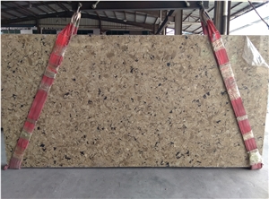 Marble Vein Lf-C003 / High Quality Brown Quartz Tiles & Slabs