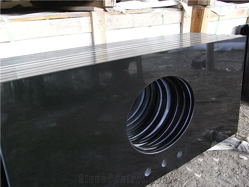 Mongolia Black / High Quality Granite Vanity Top