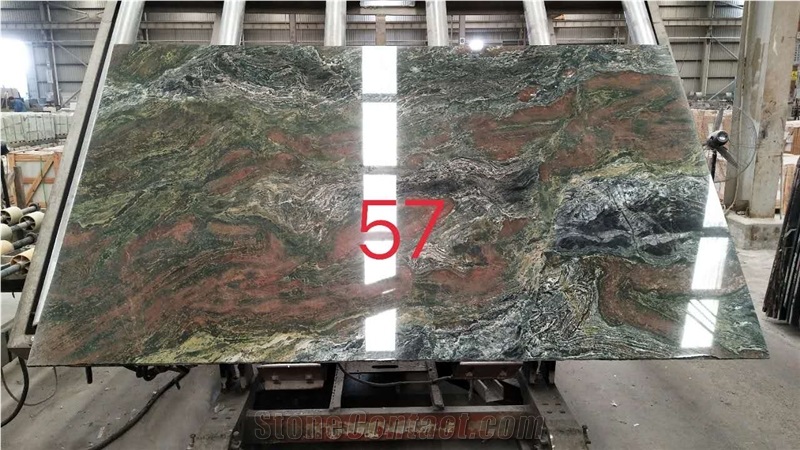 Polished Green Jadeite Granite Slabs&Tiles Granite Flooring&Walling