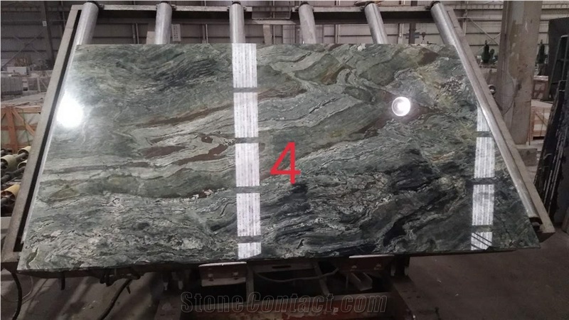 Polished Green Jadeite Granite Slabs&Tiles Granite Flooring&Walling