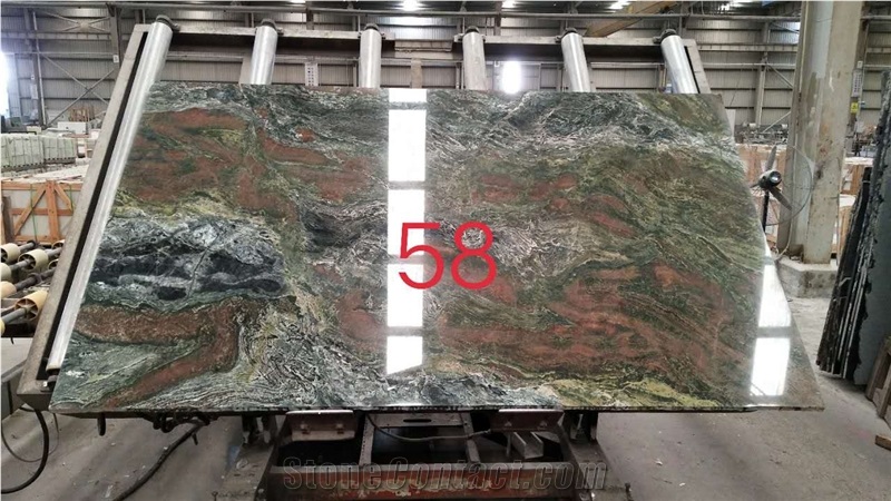 Polished Green Jadeite Granite Slabs&Tiles Granite Flooring&Walling
