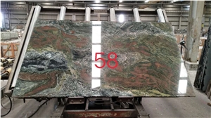 Polished Green Jadeite Granite Slabs&Tiles Granite Flooring&Walling