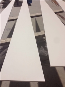 Pure White Project Show-1 Quartz Vanity Top Bath Top Master Bath Tops