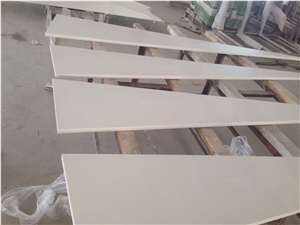 Pure White Project Show-1 Quartz Vanity Top Bath Top Master Bath Tops
